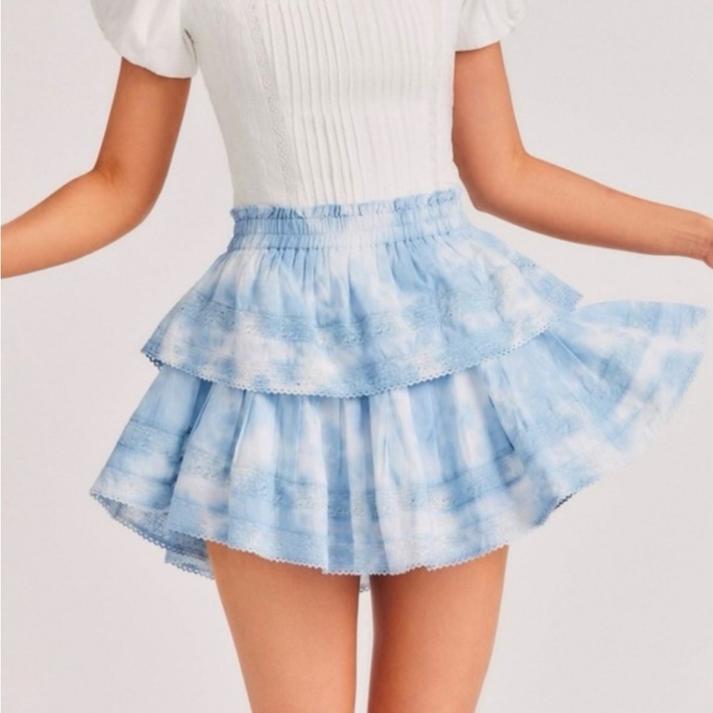 Ruffled Mini Skirt